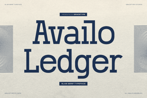 Availo Ledger Font Review for Modern Brand Identity