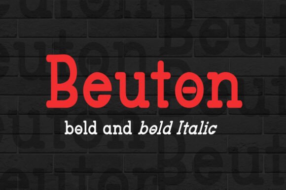 Beuton Bold Font Review for Modern Campaign Design