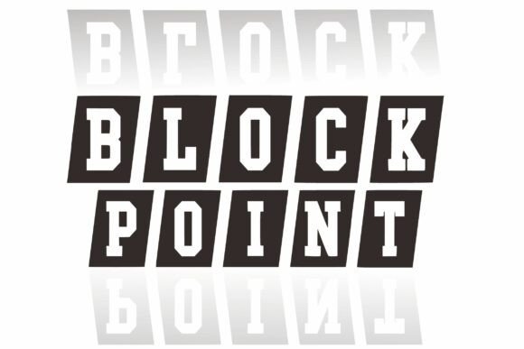 Block Point Font: Bold Branding for Small Business