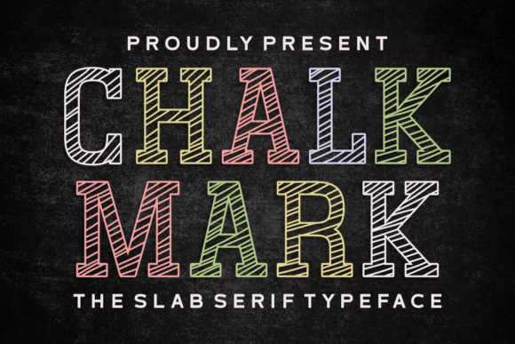 Chalk Mark Font: Rustic Branding for Small Business