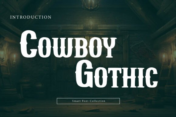 Cowboy Gothic Font: Rugged Display Type for Bold Campaigns
