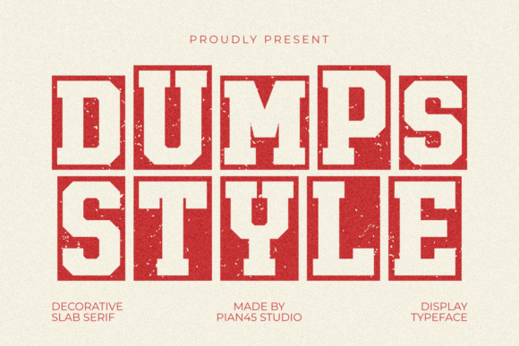 Dumps Style Font Review: Rugged Typography for Campaigns