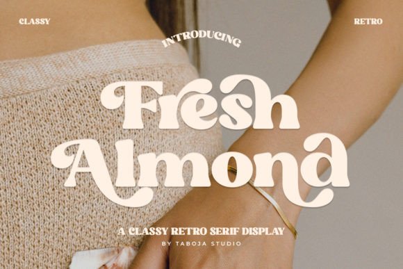 Fresh Almond Font: Elegant Serif for Branding