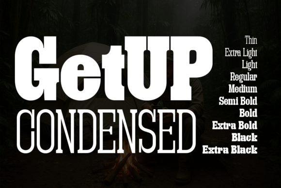 Getup Condensed Font Review for Handmade Product Labels
