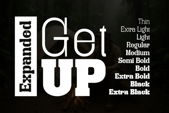 Getup Expanded Font for Bold Small Business Branding