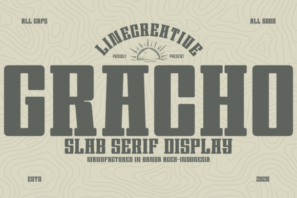 Gracho Font Review: Bold Slab Serif for Branding