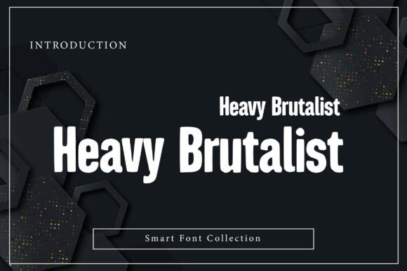 Heavy Brutalist Font: Testing a Bold Slab Serif for Brand Identity