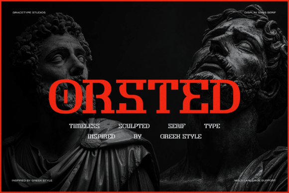 Orsted Font Review: Bold Serif for Brutalist Branding