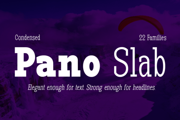 Pano Slab Condensed: A Typeface for Compact Editorial Impact