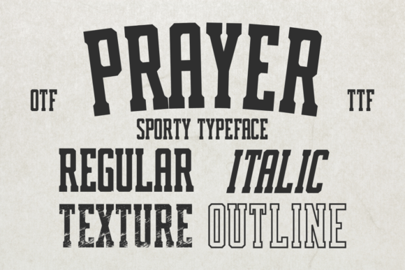 Prayer Font Review: Testing a Bold Sporty Slab Serif