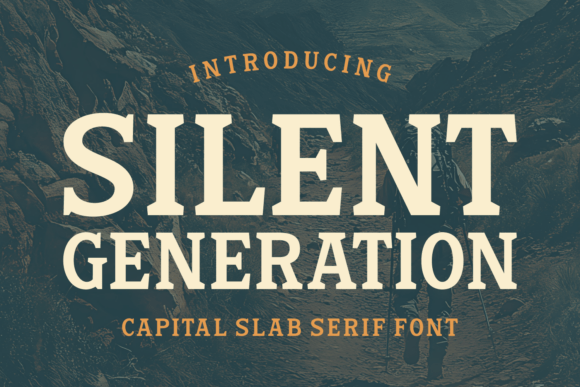 Silent Generation Font for Handmade Branding