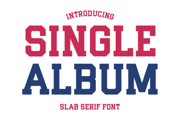 Single Album Font for Bold Athletic and Academic Campaigns