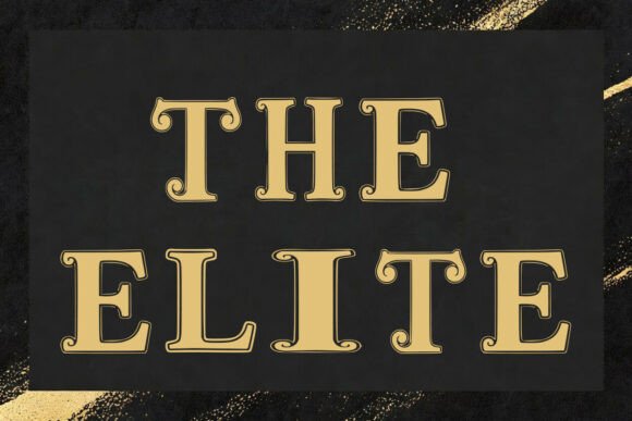 The Elite Font: Premium Slab Serif for Digital Marketing