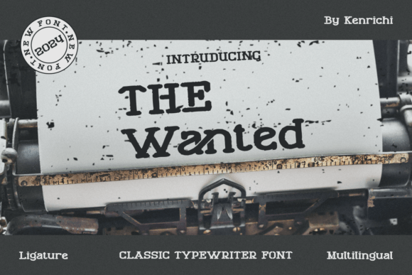 The Wanted Font Review: Gritty Slab Serif for Noir Branding