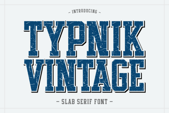 Typnik Vintage Font for Bold Web Design