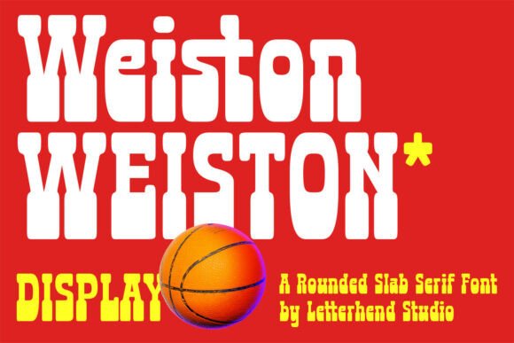 Weiston Font Review: Bold Retro Serif for Branding