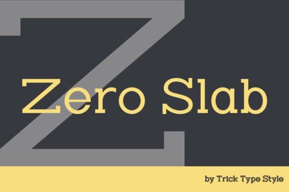Zero Slab Font Review: Modern Branding Typography